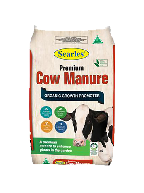 Cow Manure 30L Searles Premium - Ashi Homes and Gardens